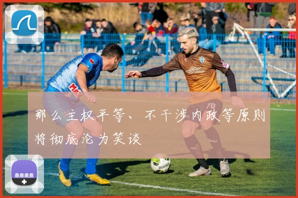 那么主权平等、不干涉内政等原则将彻底沦为笑谈